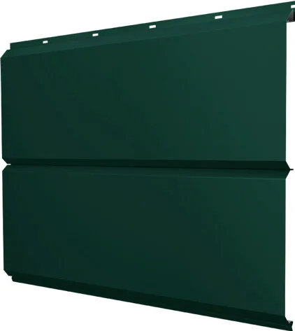 ЭкоБрус новый Grand Line 0,45 Drap ТХ с пленкой RAL 6005 зеленый мох