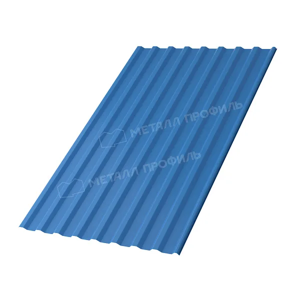 Профлист МЕТАЛЛ ПРОФИЛЬ МП-20x1100-R NormanMP Металл Профиль (ПЭ-01-5015-0,5), RAL5015 Синее небо