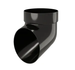 Колено сливное ПВХ GL стандарт RAL 9005