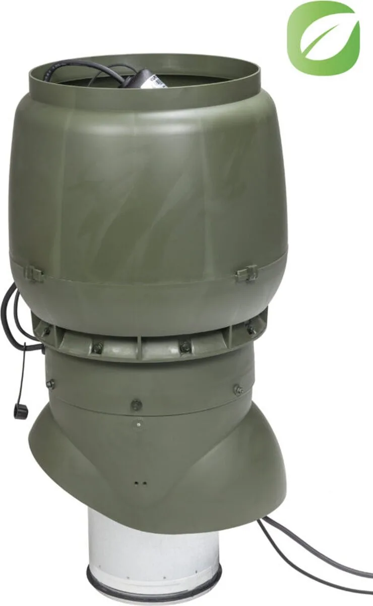 Вентилятор Vilpe Eсo250P 200/500 зеленый