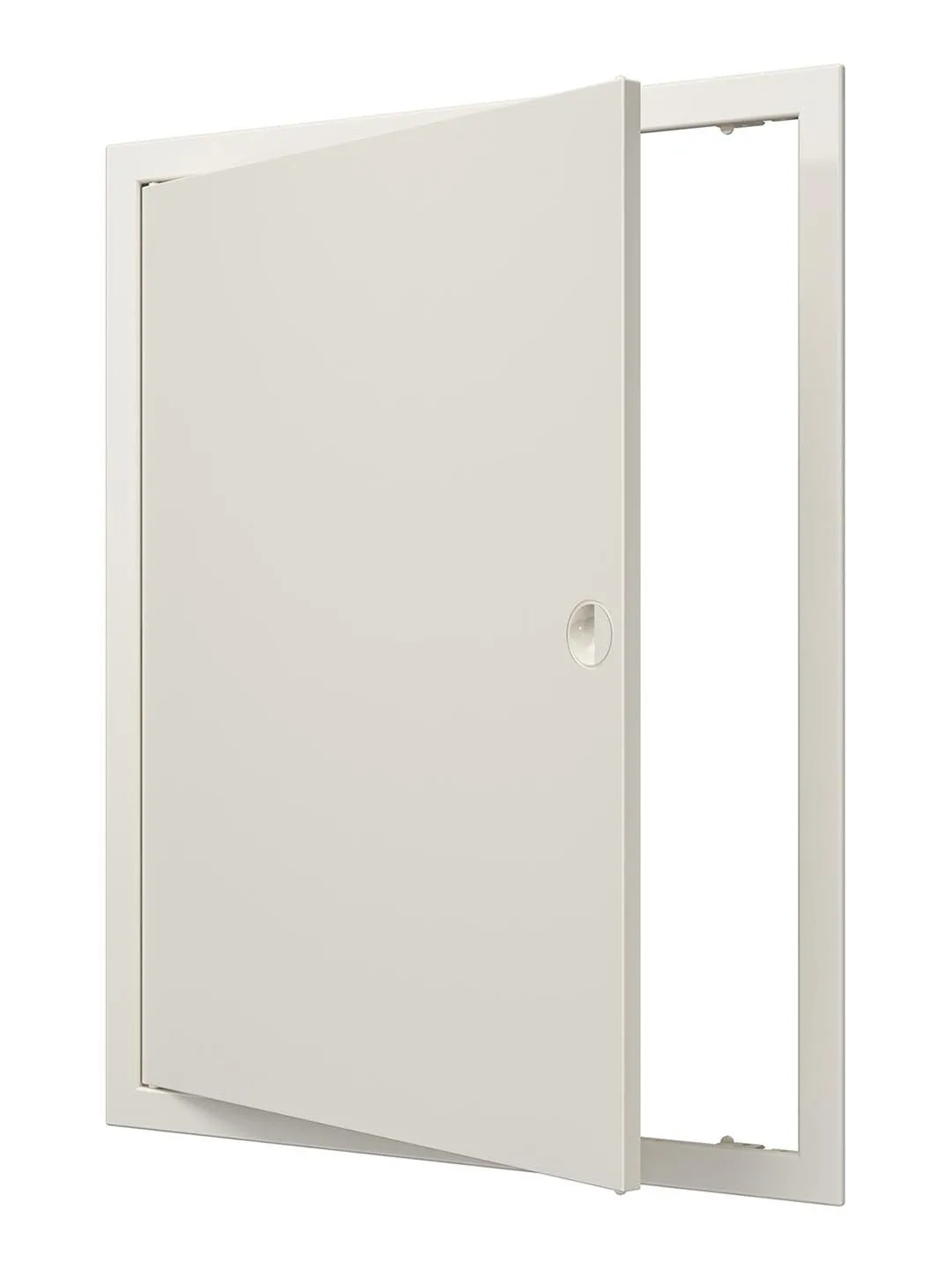 Люк ревизионный ЛР фланец 396х496 ручка 418х518 пластик Ivory EVECS