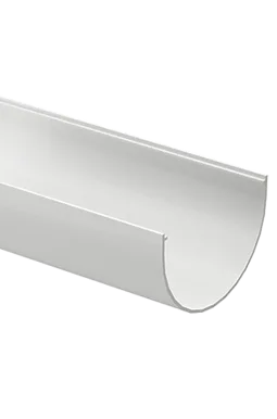 Жёлоб водосточный 3 м Стандарт (Standard) Белый, (RAL 9003) Döcke