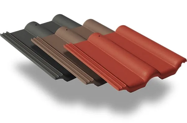 Вентиляционная черепица Braas Франкфуртская красный