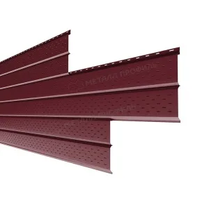 Софит перфорированный L-брус-XL-14х335 (ПЭ-01-3005-0.45)
