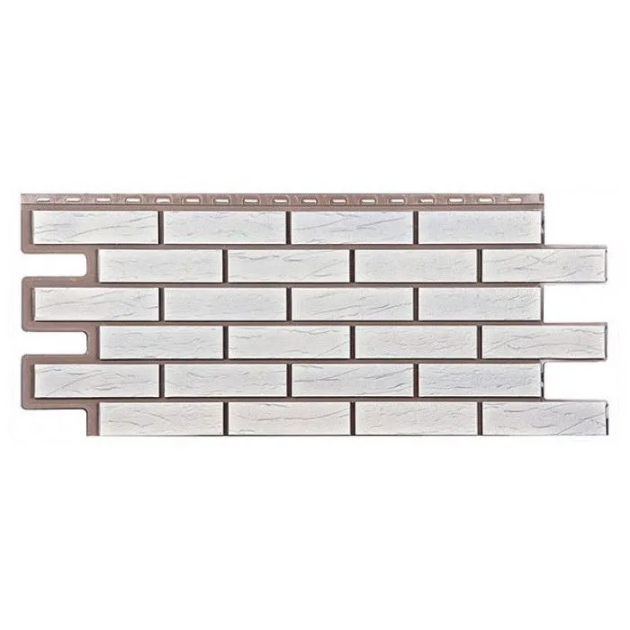 Фасадная панель T-Siding Саман белый