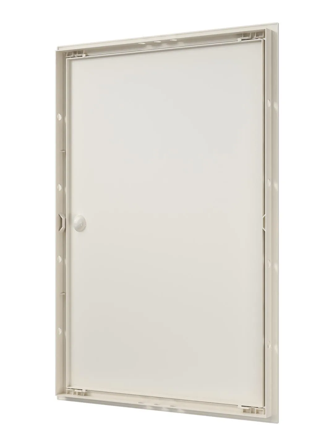 Люк ревизионный ЛР фланец 396х596 ручка 418х618 пластик Ivory EVECS