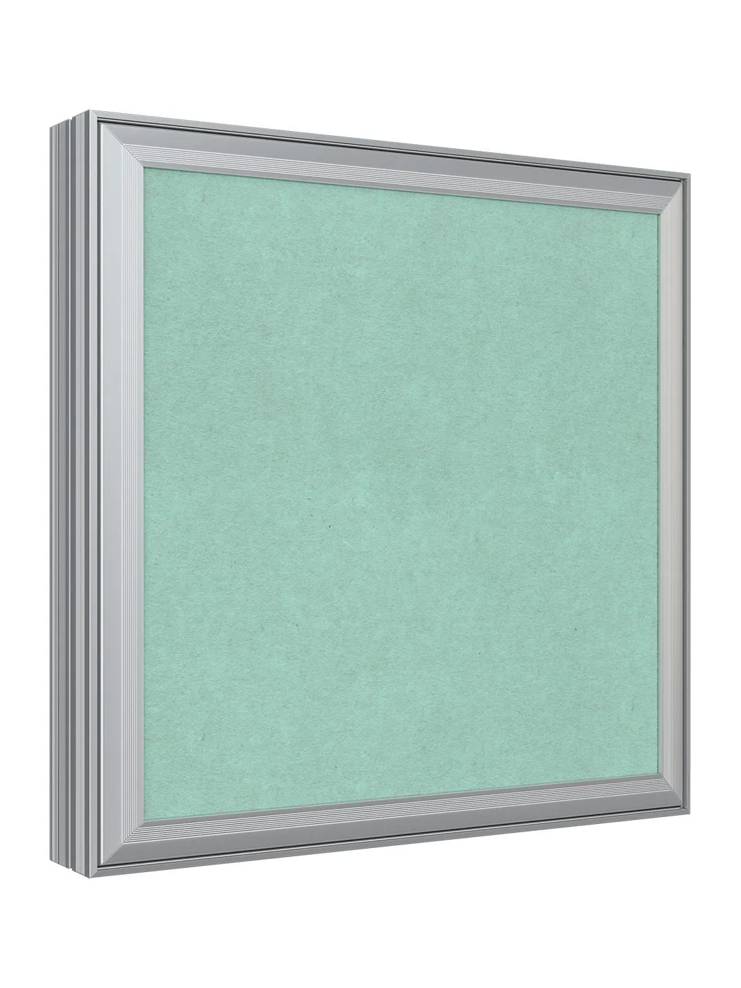 Люк ревизионный D Ceramo Base 250х250 скрытый монтаж съемный алюминий EVECS
