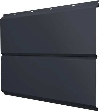 ЭкоБрус новый Grand Line 0,45 Drap ТХ с пленкой RAL 7024 мокрый асфальт