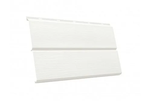 Сайдинг металлический ЭкоБрус 3D 0,345 Grand Line 0,45 Drap с пленкой RAL 9
