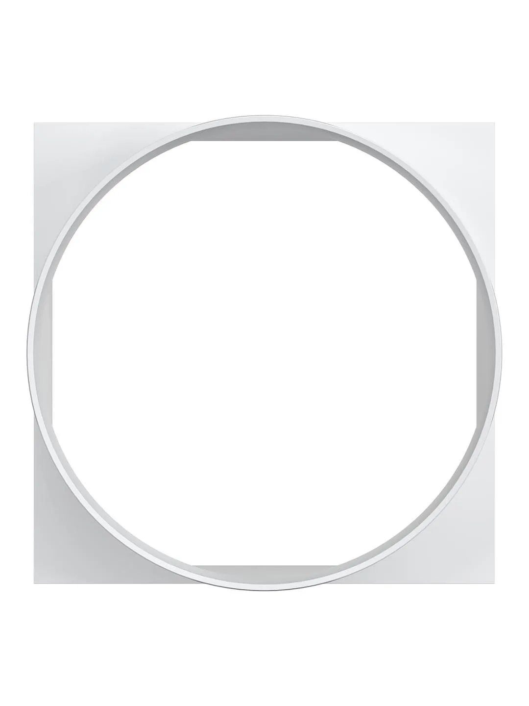 Переходник КВ D100 100х100 пластик ERA