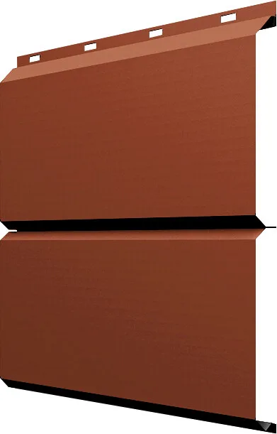 ЭкоБрус Grand Line 0,45 Drap ТХ с пленкой RAL 8004 терракота