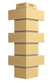 Угол Флемиш, Желтый для фасадных панелей Döcke