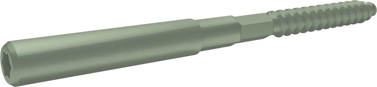 Шуруп-шпилька 8х160 Grand Line RAL 6021 бледно-зелный