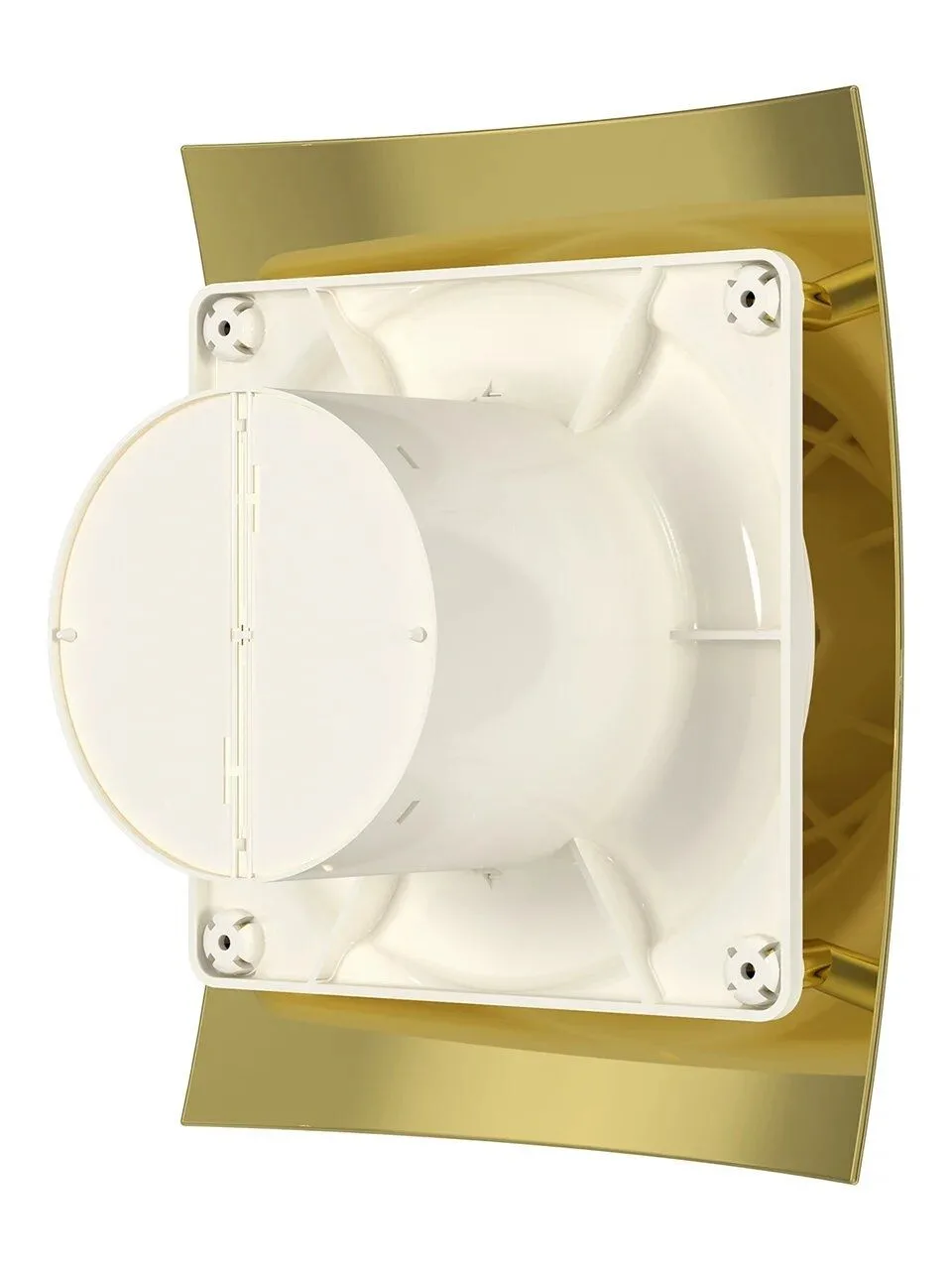 Вентилятор накладной BREEZE D125 обратный клапан Gold DICITI