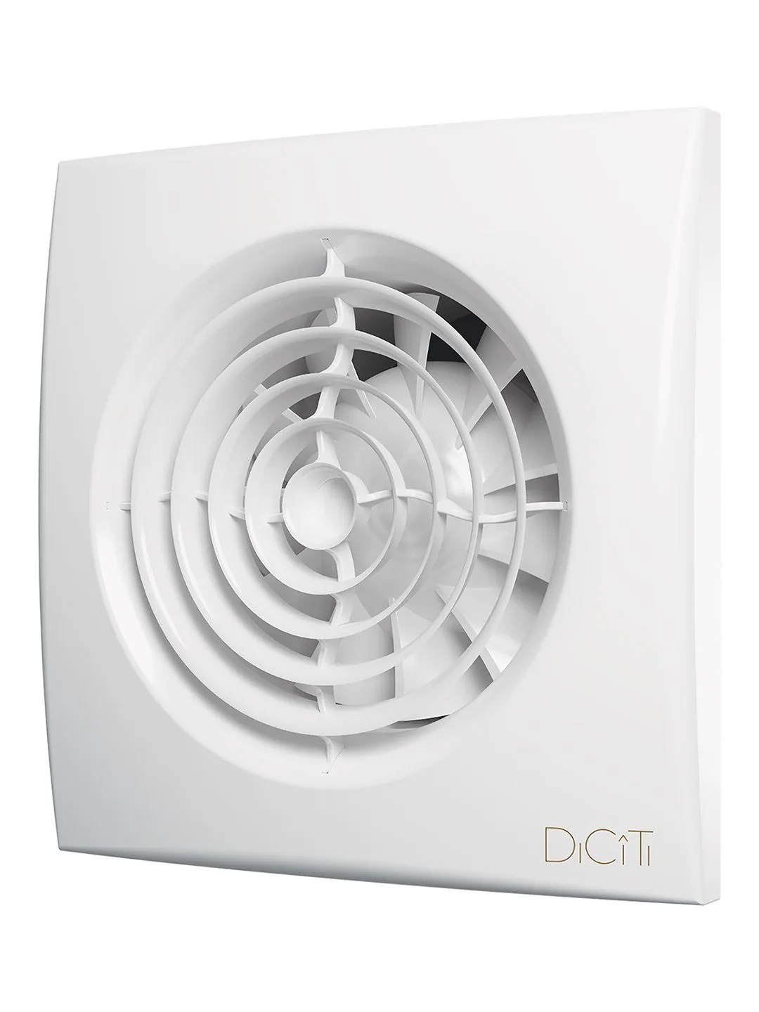 Вентилятор накладной AURA D125 обратный клапан MRH DICITI