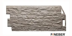 Фасадная панель FineBer Скала, Песочный
