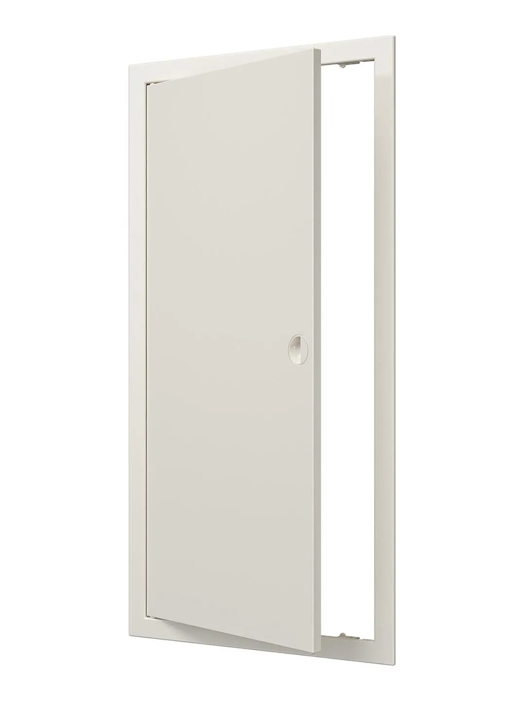 Люк ревизионный ЛР фланец 296х596 ручка 318х618 пластик Ivory EVECS