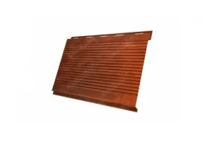 Сайдинг "Вертикаль" 0,2 м gofr 0,45 м Print Twincolor с пленкой Cherry Wood