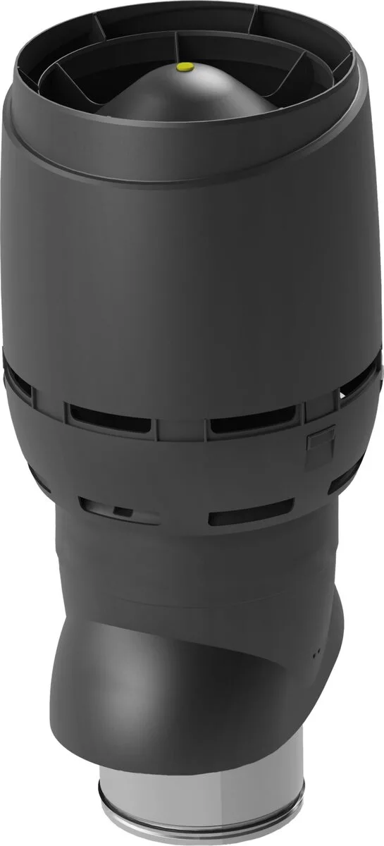 Выход вентиляционный Vilpe Flow XL 250/700 изолированный черный