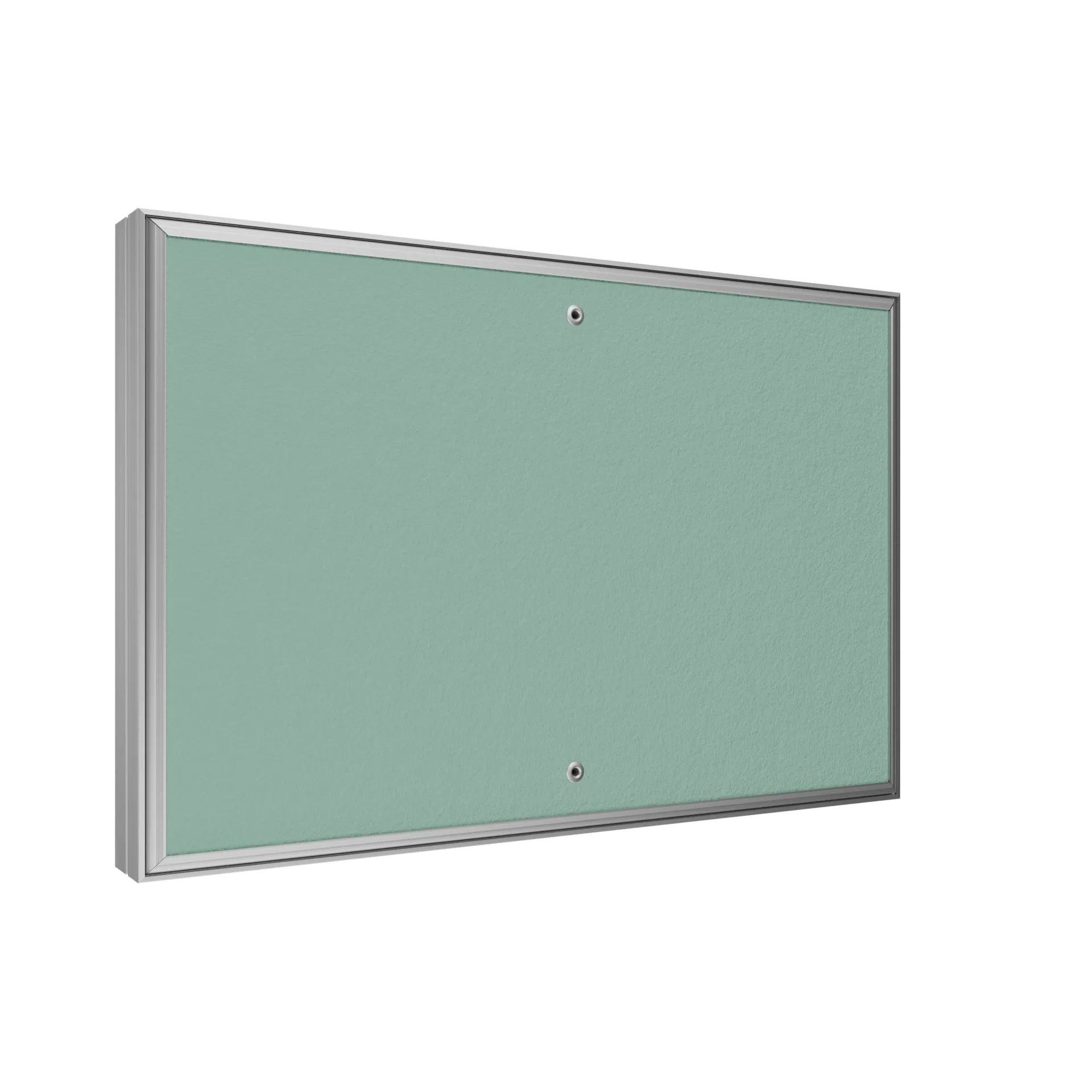 Люк ревизионный D Ceramo Base 600х400 скрытый монтаж съемный алюминий EVECS