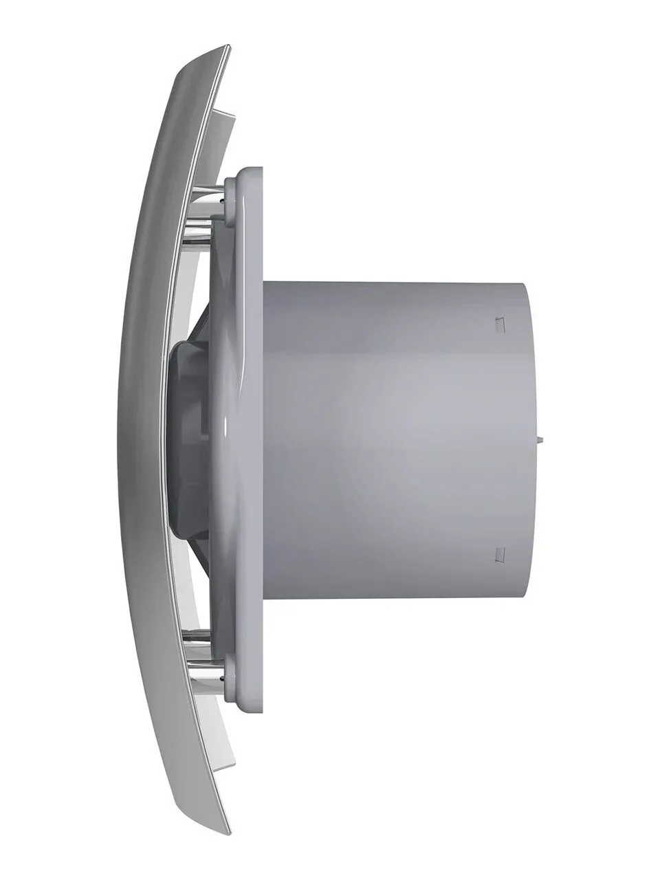 Вентилятор накладной BREEZE D125 обратный клапан Chrome DICITI
