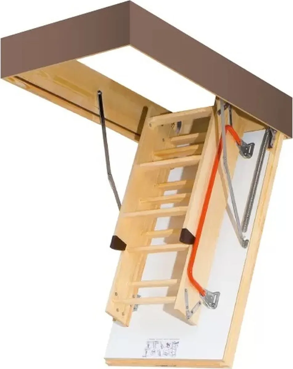 Лестница чердачная складная FAKRO LТK Thermo 60х130/280 (деревянная теплоизоляционная)