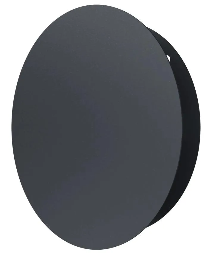 Решетка вентиляционная сетка разъемная на магнитах D140 окрашсталь Gray ERA