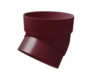 Колено трубы 45 град.ПВХ GL Стандарт RAL 3005