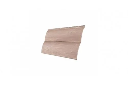 Сайдинг Блок-хаус Grand Line 0,45 Print Twincolor White Wood