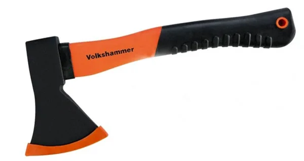 Топор со стеклопластиковой рукояткой Volkshammer (0,6кг)