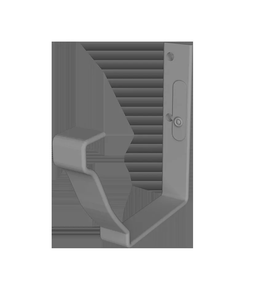 Крюк короткий Vortex в2 RAL 7004 сигнальный серый