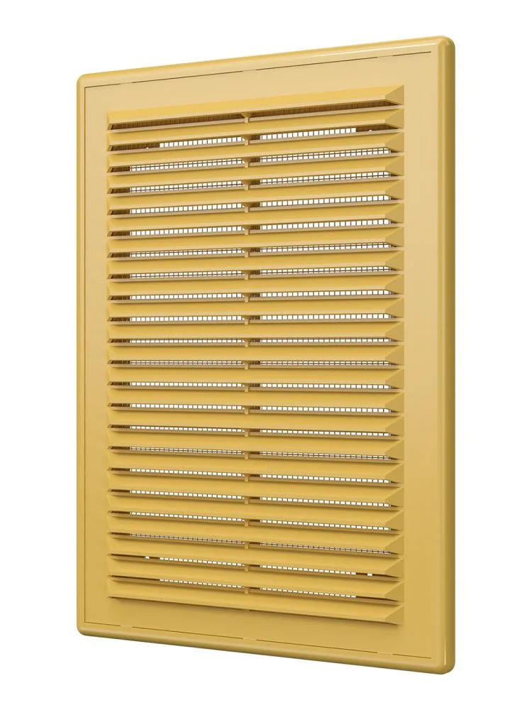 Решетка вентиляционная Р сетка разъемная 183х253 пластик Beige ERA
