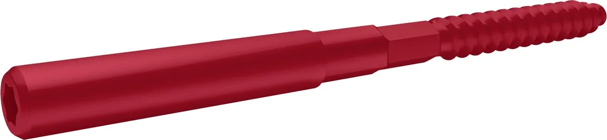 Шуруп-шпилька 8х160 Grand Line RAL 3003 рубиново-красный