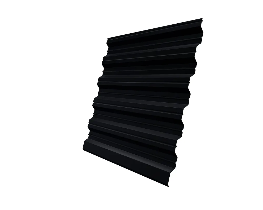Профнастил НС35R Grand Line 0,45 Drap RAL 9005 черный