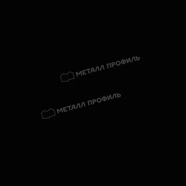 Сайдинг МЕТАЛЛ ПРОФИЛЬ Lбрус-XL-В-14х335 (PURMAN-20-9005-0.5)