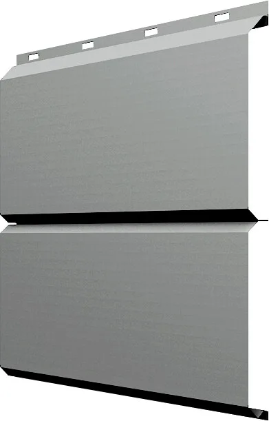 ЭкоБрус Grand Line 0,45 ПЭ RAL 9006 бело-алюминиевый