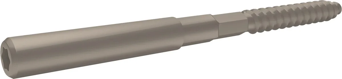 Шуруп-шпилька 8х160 Grand Line RAL 1035 жемчужно-белый