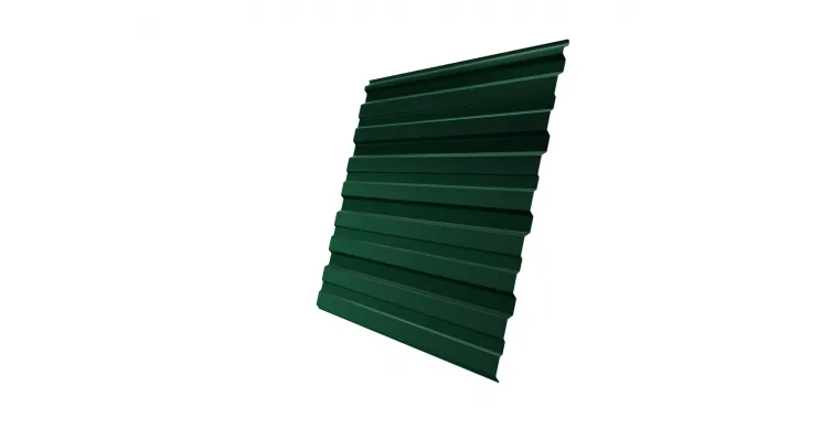 Профнастил C10R 0,5 Satin с пленкой RAL 6005 зеленый мох
