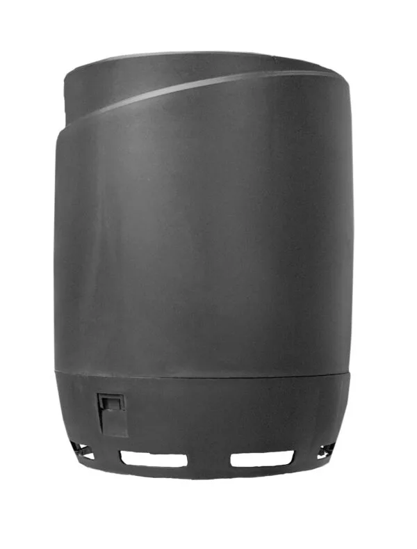 Колпак для трубы Vilpe Flow d110 черный