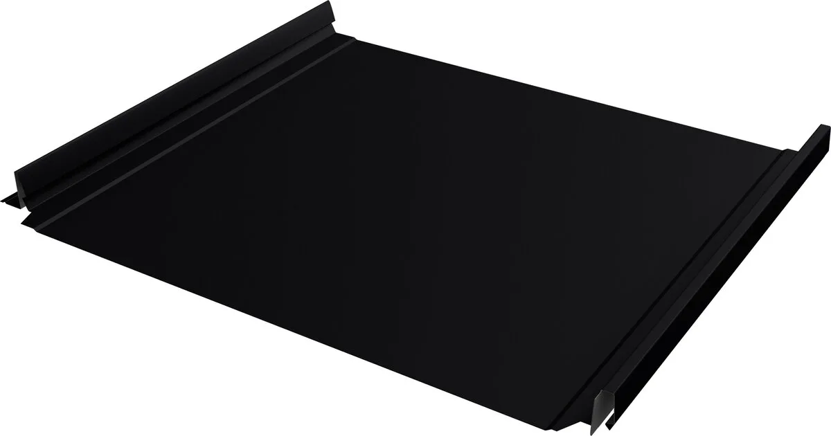 Кликфальц Про Grand Line 0,45 Drap СТ с пленкой на замках RAL 9005 черный