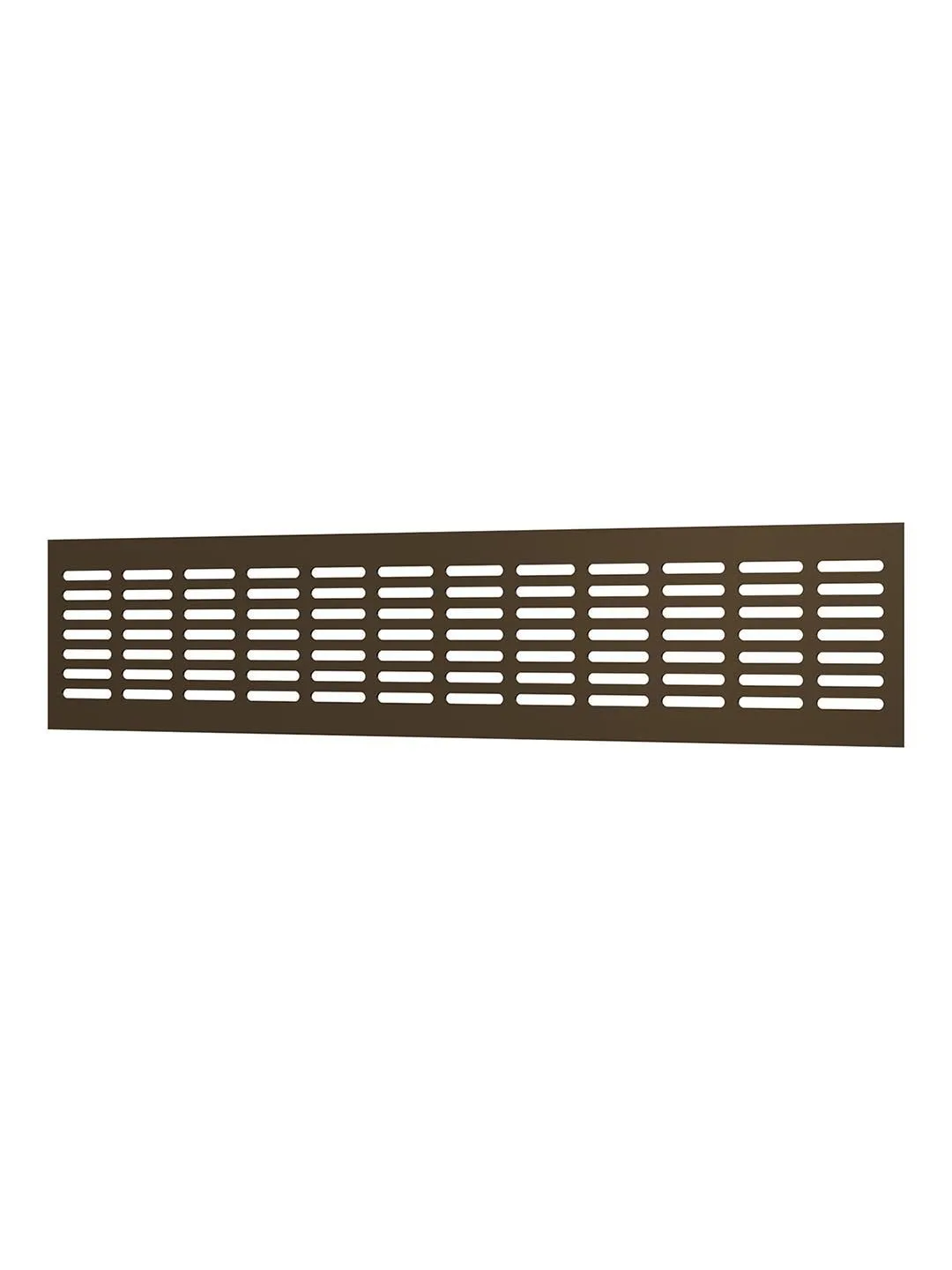 Решетка вентиляционная DP AL сетка переточная 480х100 алюминий Dark bronze ERA