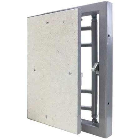 Люк ревизионный D Ceramo Steel 400х400 скрытый монтаж окрашенная сталь EVECS