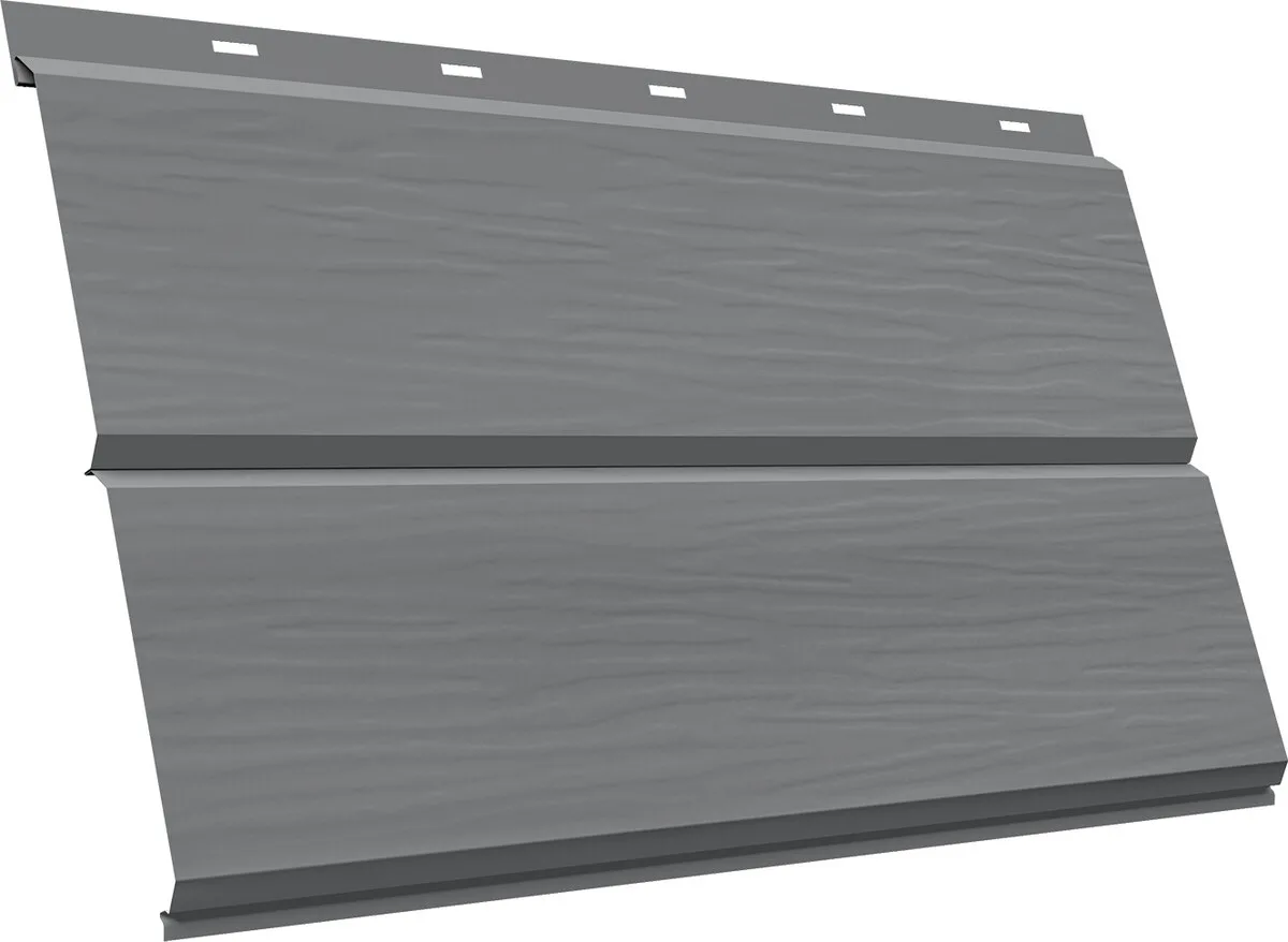 ЭкоБрус новый 3D Grand Line 0,45 Drap с пленкой RAL 7004 сигнальный серый