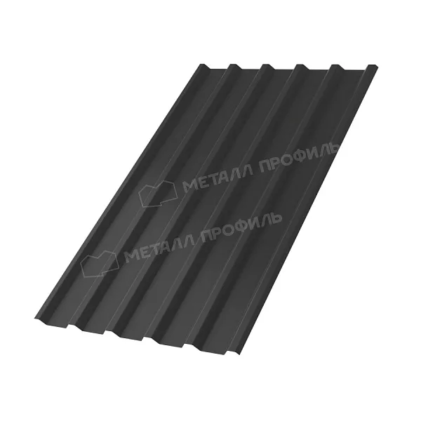 Профлист МЕТАЛЛ ПРОФИЛЬ МП-35x1035-B Металл Профиль (PURETAN-20-RR23-0,5), RR23 Темно-серый