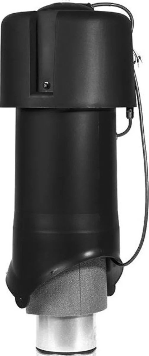 Вентилятор Krovent Мото (Moto) R190/125 черный