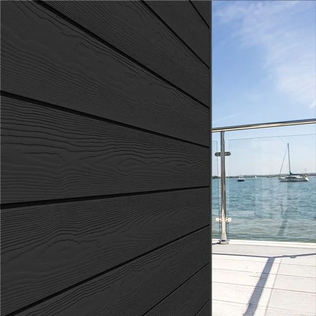 Сайдинг Cedral Click Smooth 3600x186x12 mm C50 Темный минерал