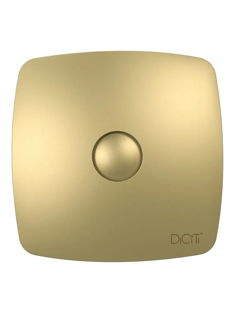 Вентилятор накладной RIO D100 обратный клапан Champagne DICITI