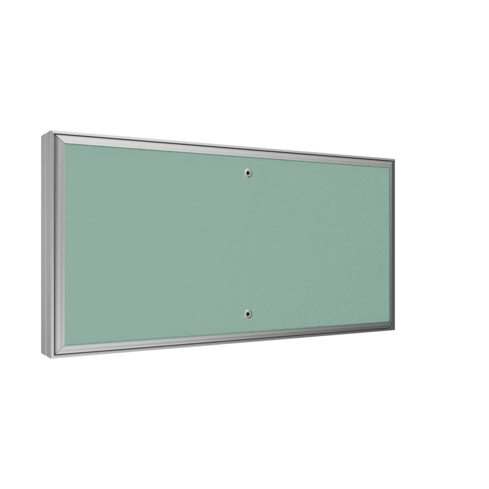 Люк ревизионный D Ceramo Base 600х300 скрытый монтаж съемный алюминий EVECS