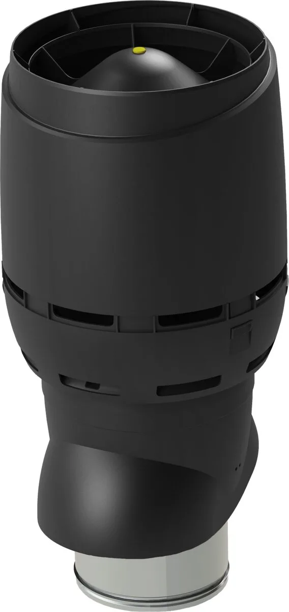 Выход вентиляционный Vilpe Flow XL 250/500 изолированный черный