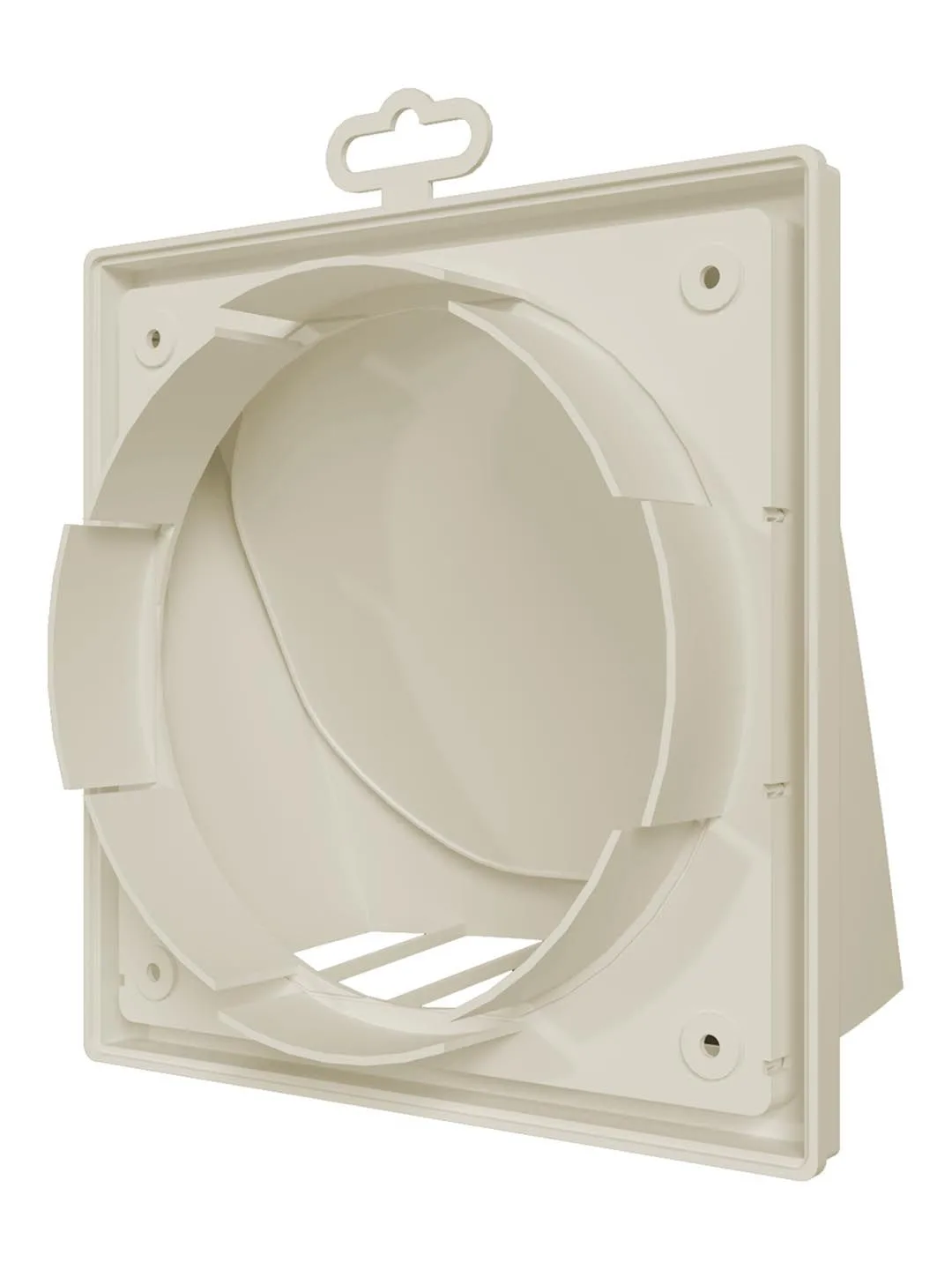 Выход стенной КФВ фланец D150/160 обратный клапан 190х190 ASA Ivory ERA